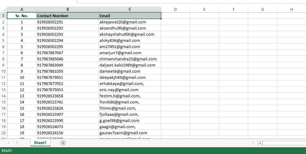 Document Data Scraper Result